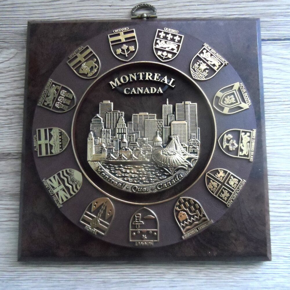 Montreal Wall Plaque